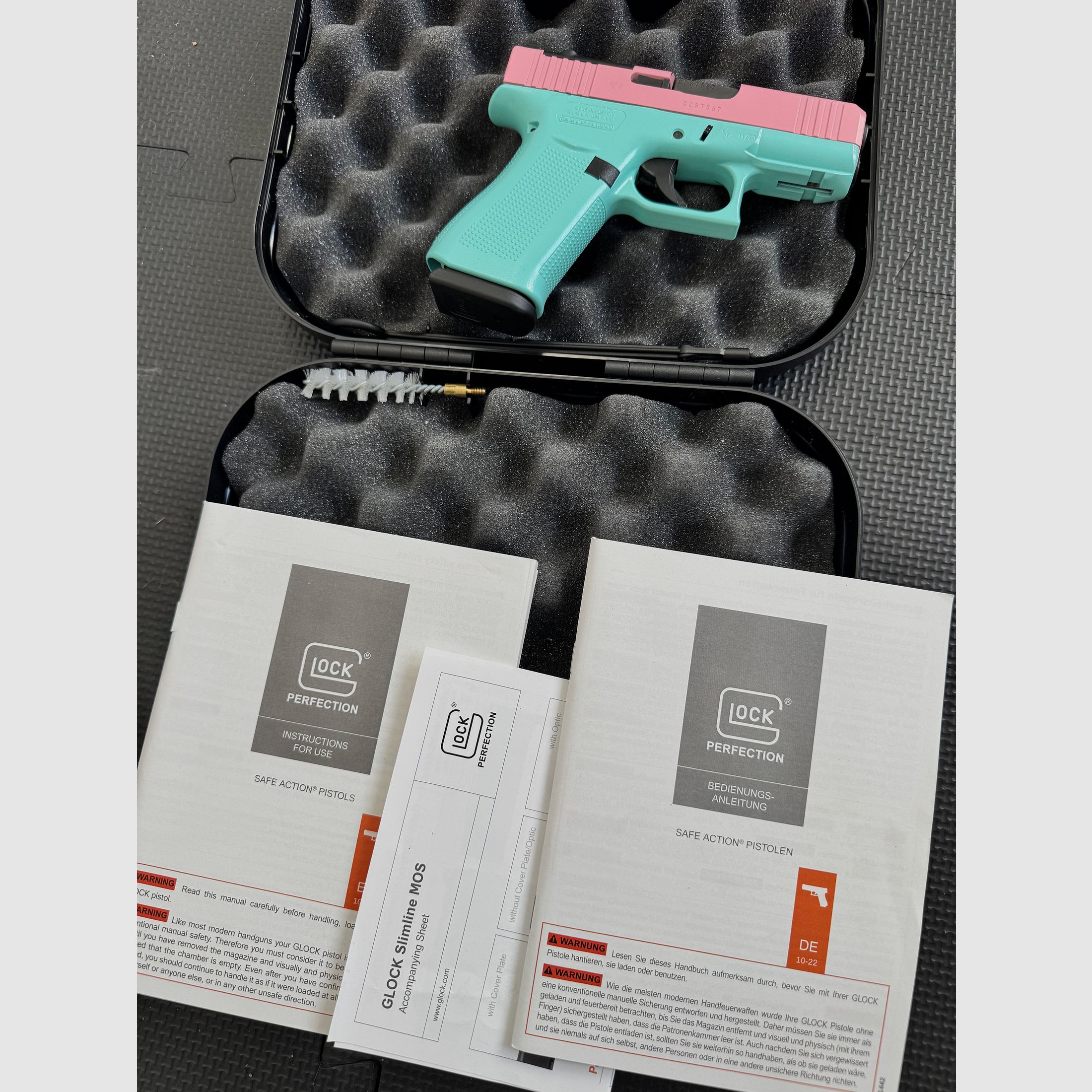 Glock 43X R/MOS/FS 9 x 19 mm inkl. rail, zdjęcie 13 z 15