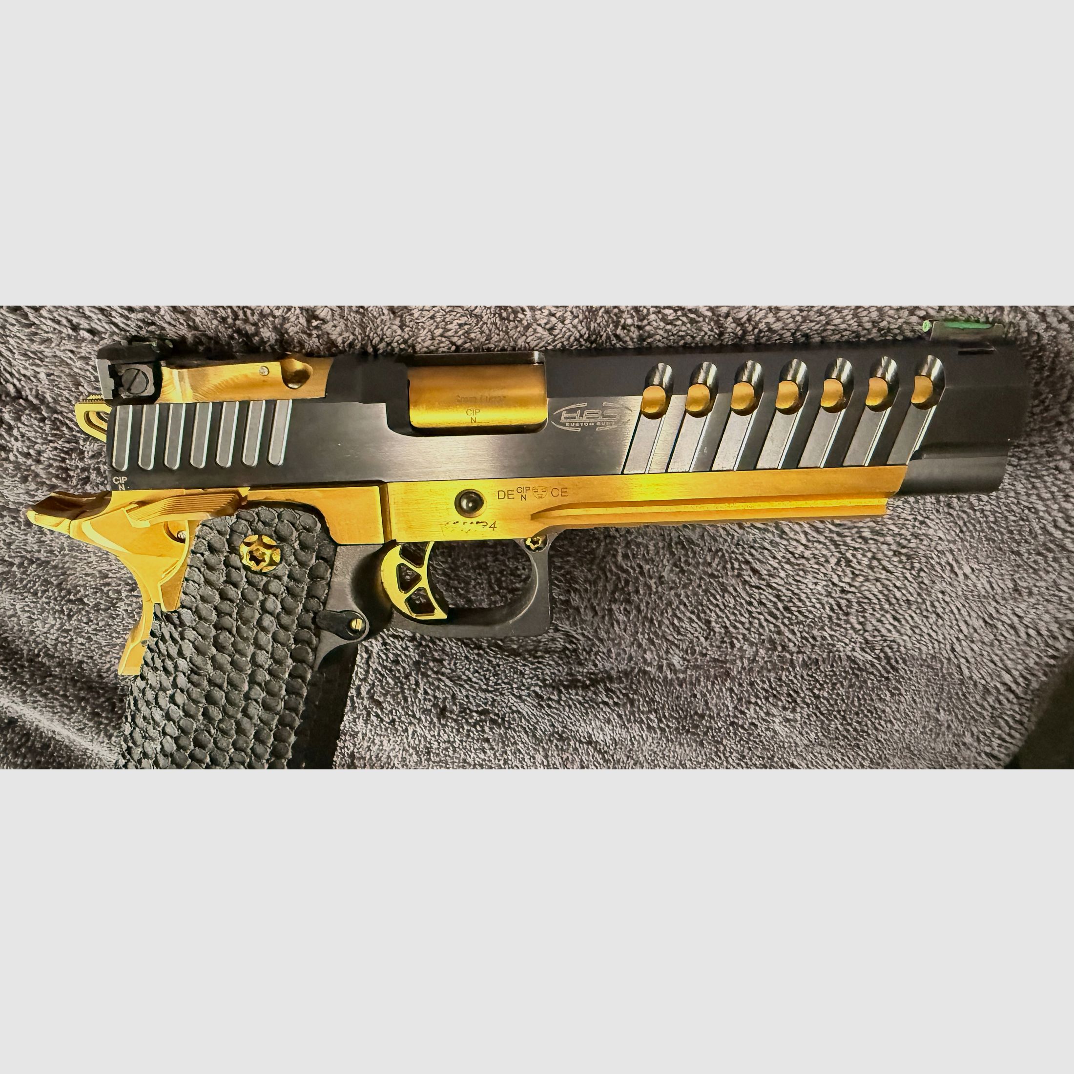 IPSC Standard optics STI 2011 HPS Range Master 5.4“ 9mm Luger with front cut, Picatinny rail, weapon is optic ready not CZ Shadow, Infinity, KMR, Sig Sauer, Walther, Beretta