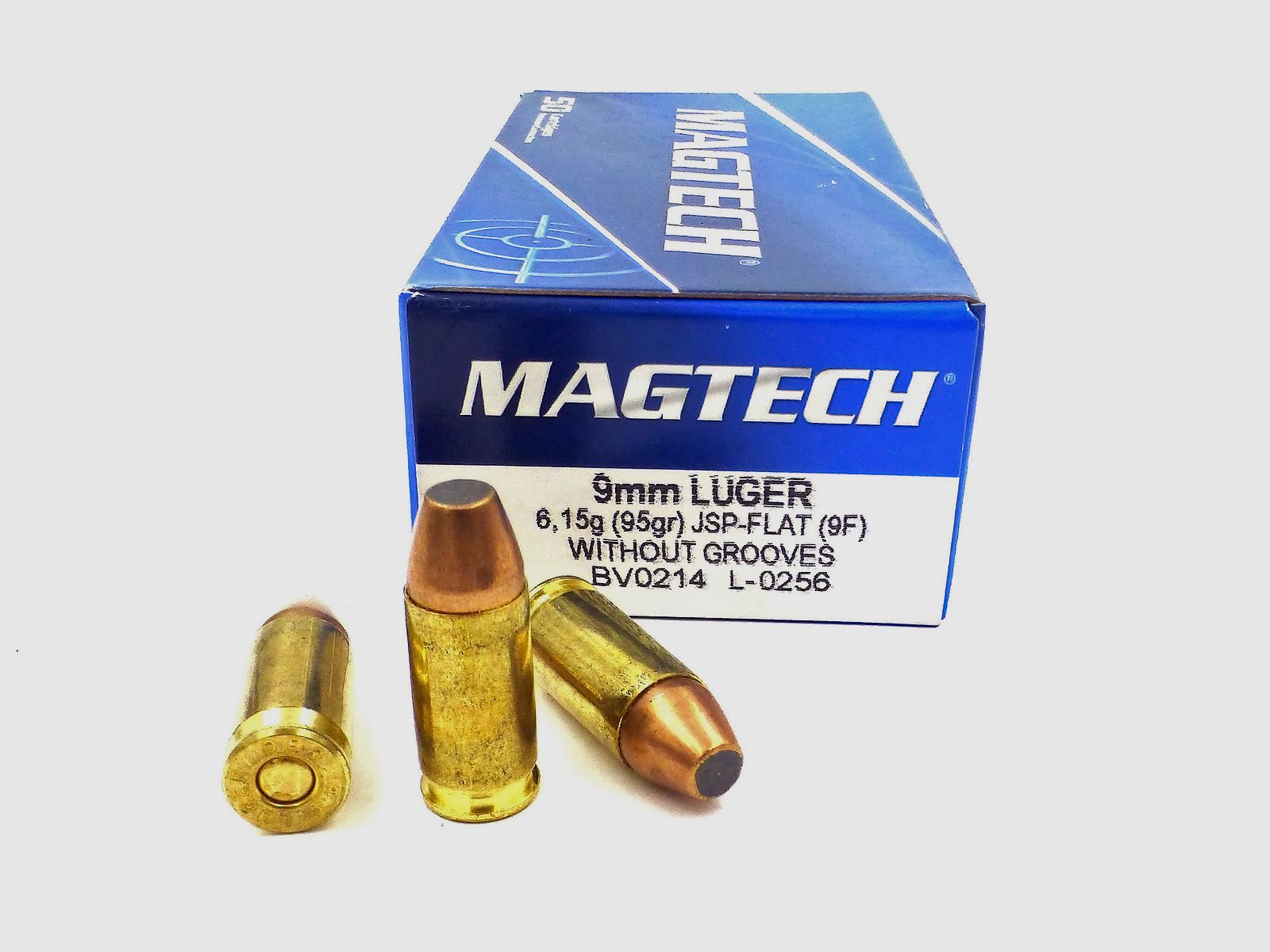 Patronen MAGTECH 9para JSP 95gr. (9F) ab 19,75 /50Stk