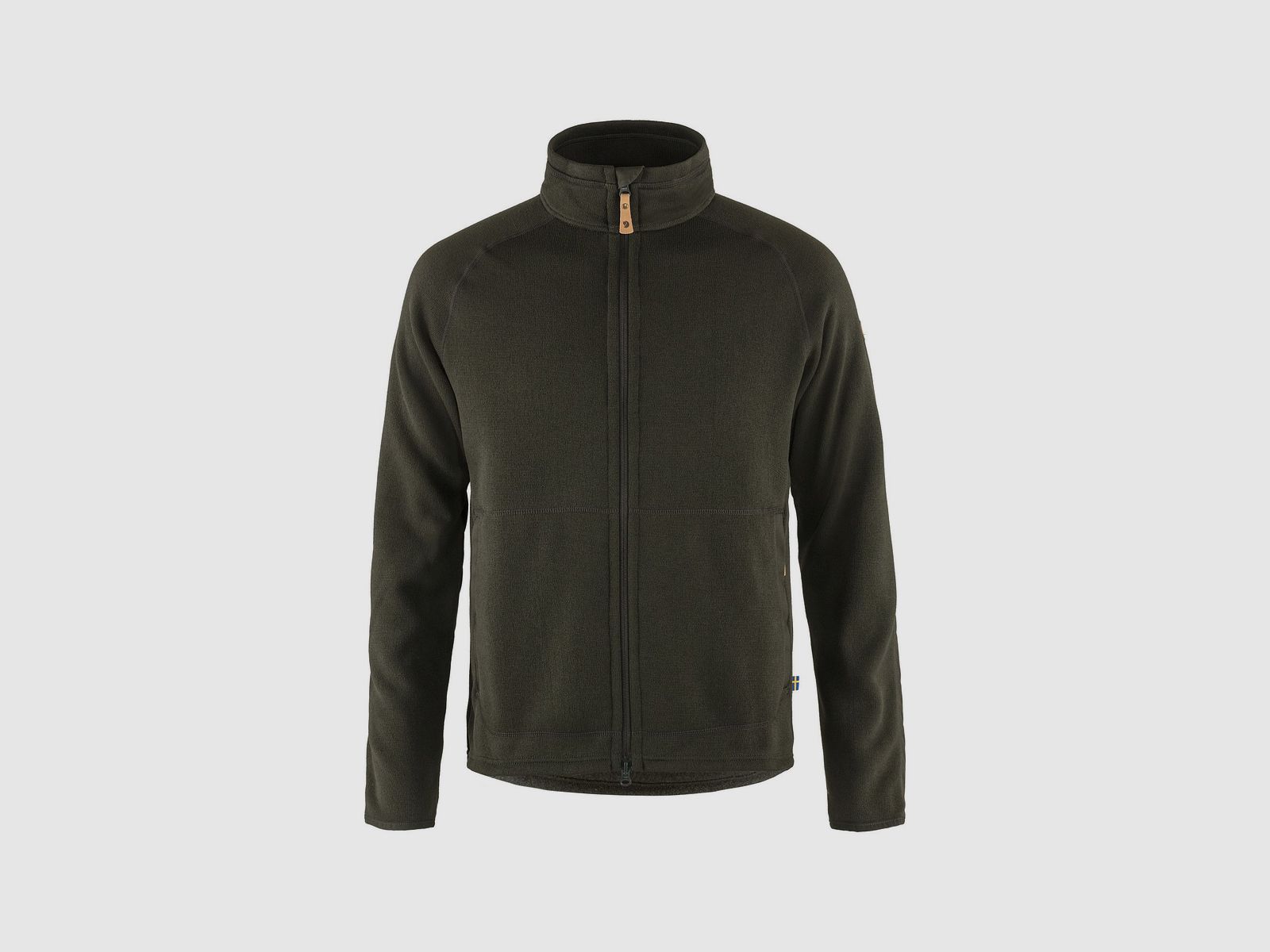 Fjällräven Övik Fleece Zip Sweater M – Deep Forest, billede 1 af 2
