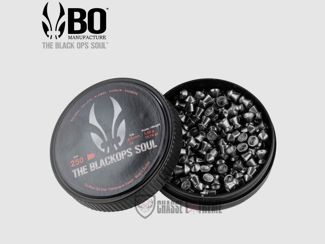 250 Diabolos Black Ops Soul mit Spitzkopf Kal. 5,5 mm, Bild 2 von 4