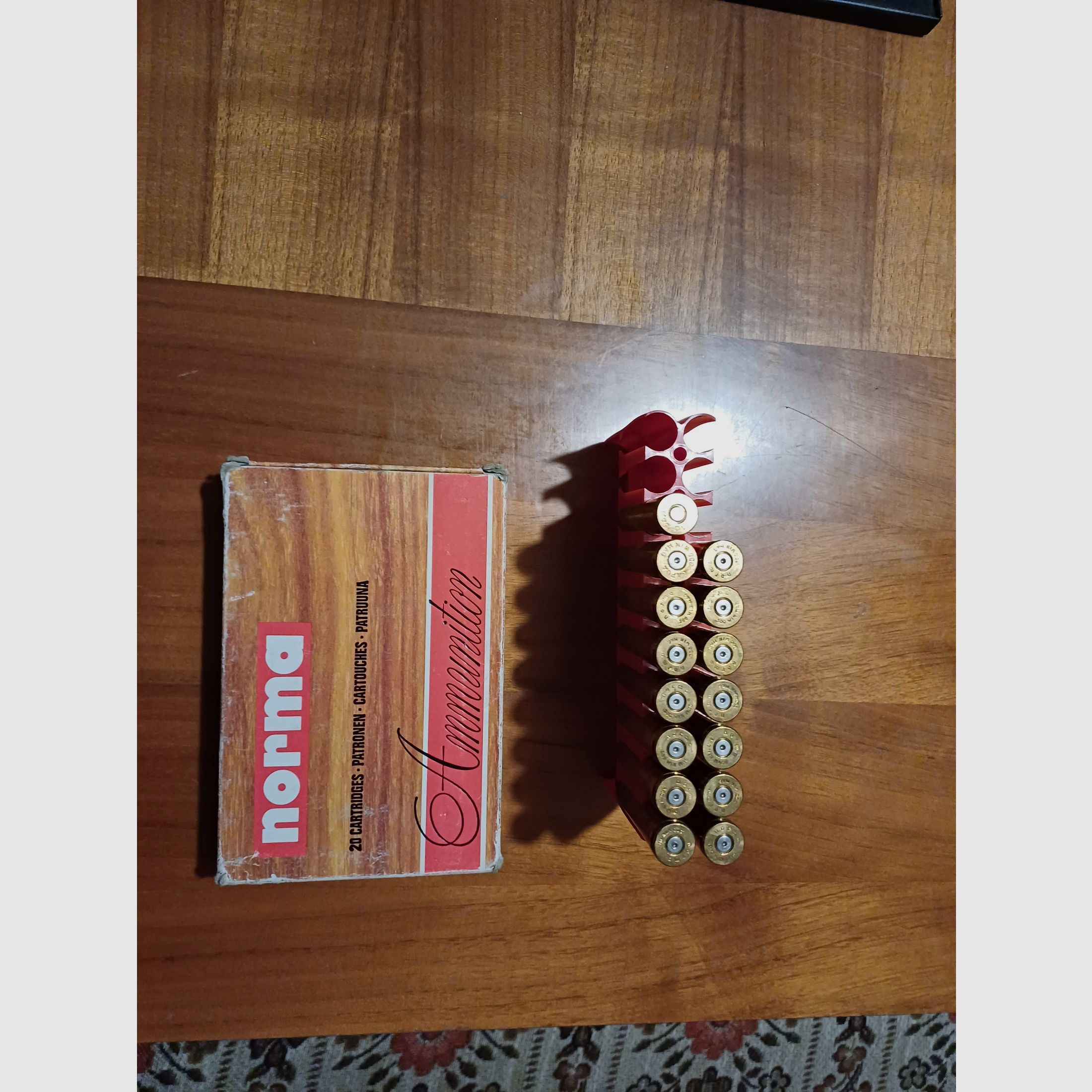 15 łusek .300WinMag Norma