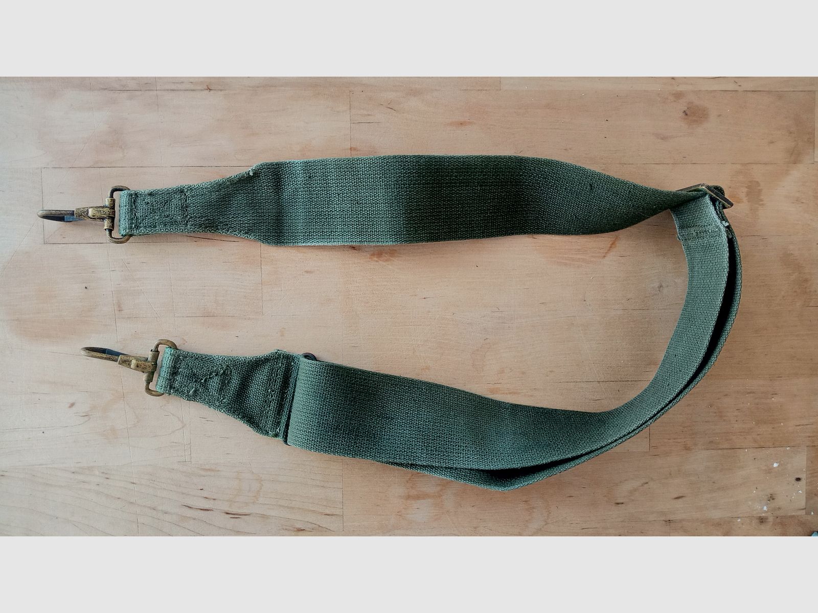 Correa de rifle / cinturón de armas vintage de los años 50 del ejército de EE. UU. // Guerra de Vietnam y Guerra de Corea