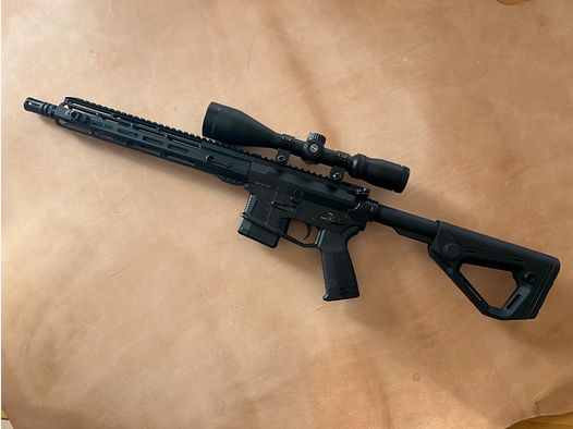 Hera Arms AR15 mit Glas und Zubehör