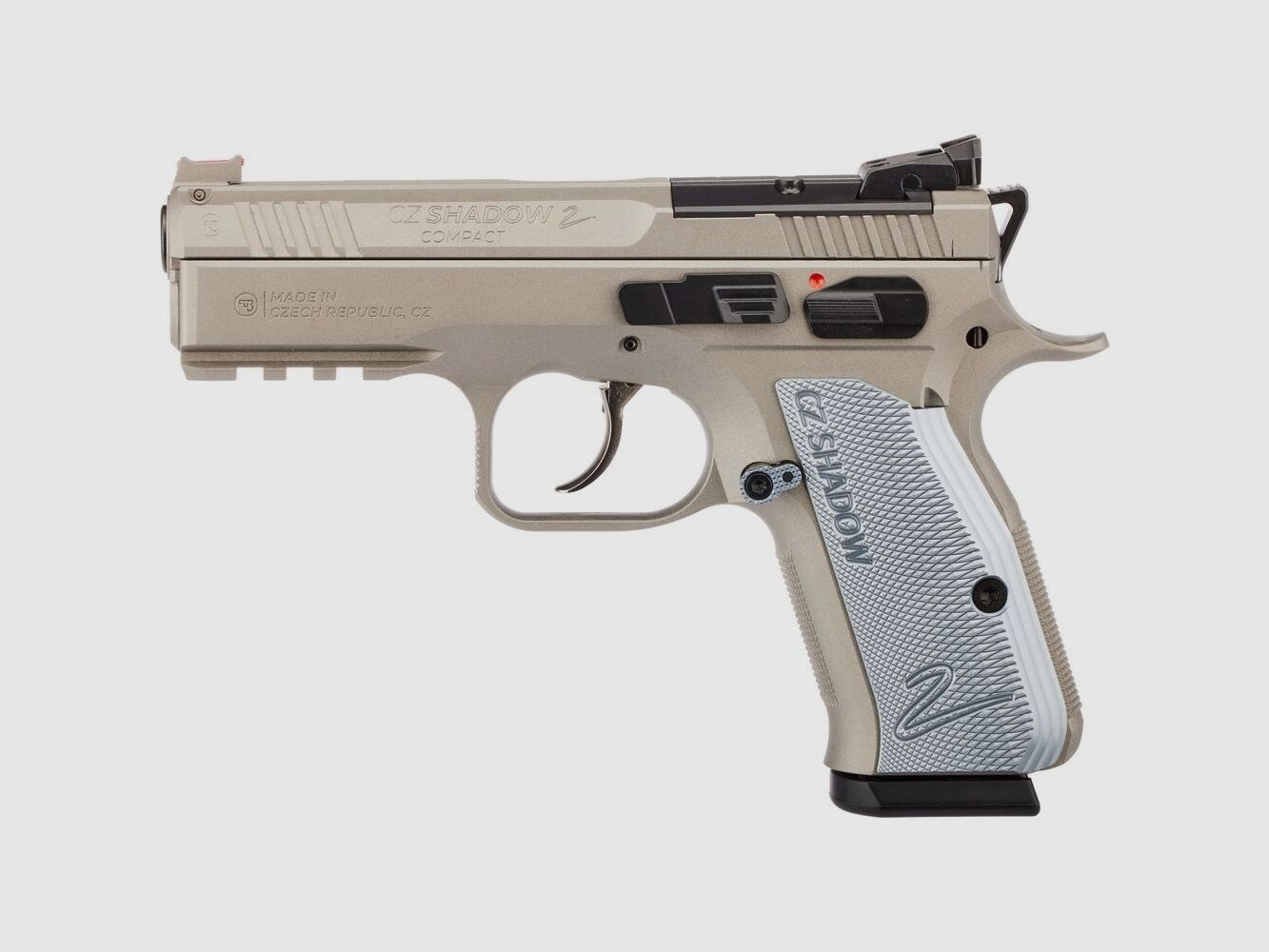 Pistola CZ Shadow 2 Compact Titan OR Silver 9 mm Luger