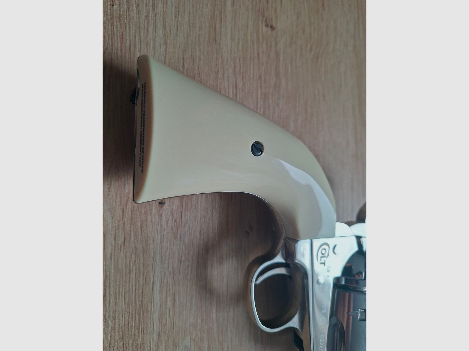 Colt Single Action Army® SAA Co2-Revolver wykończenie niklowe kaliber 4,5 mm Diabolo (P18)