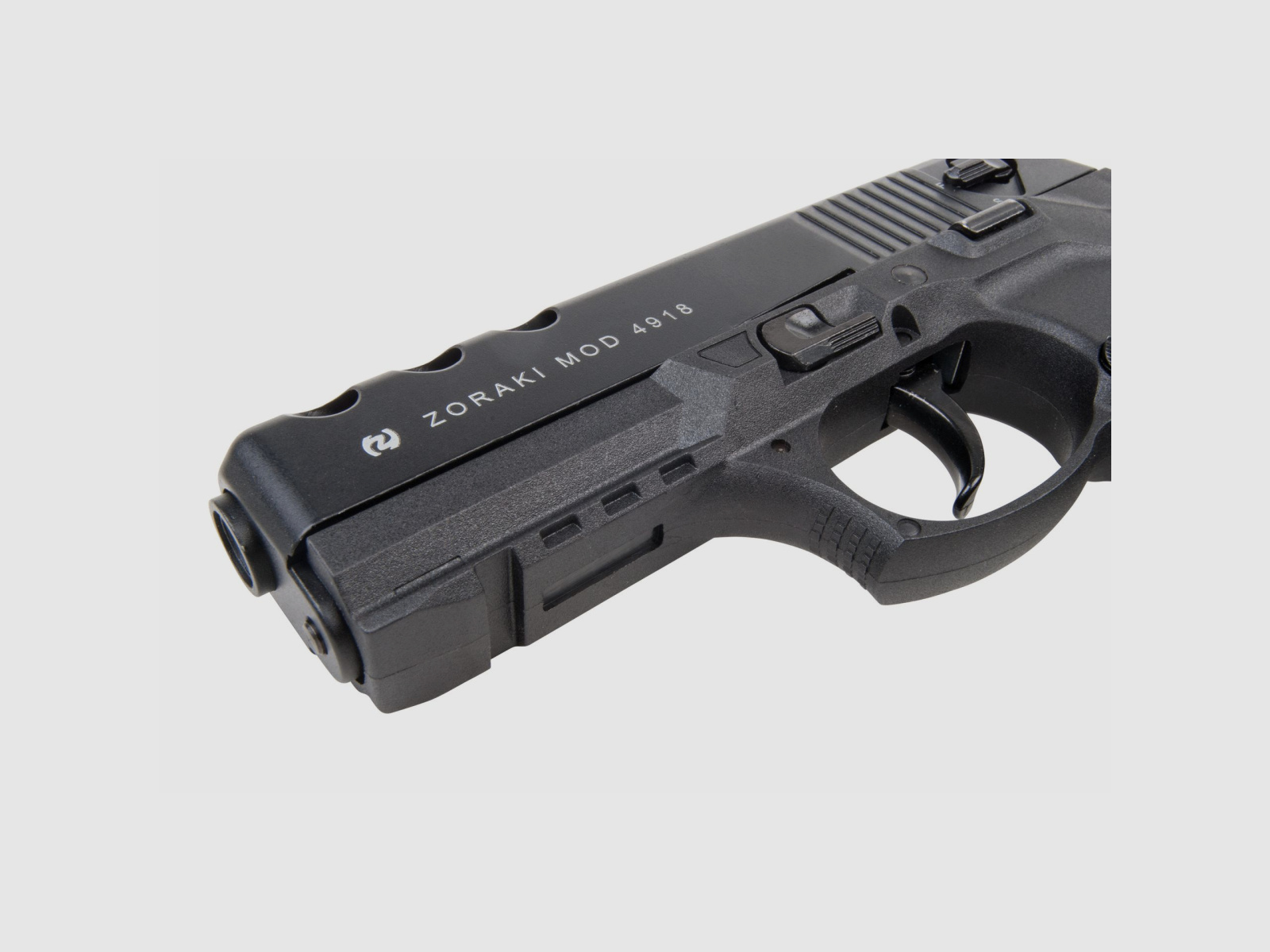 ZORAKI 4918 blank firing pistol 9mm P.A.K. BLACK