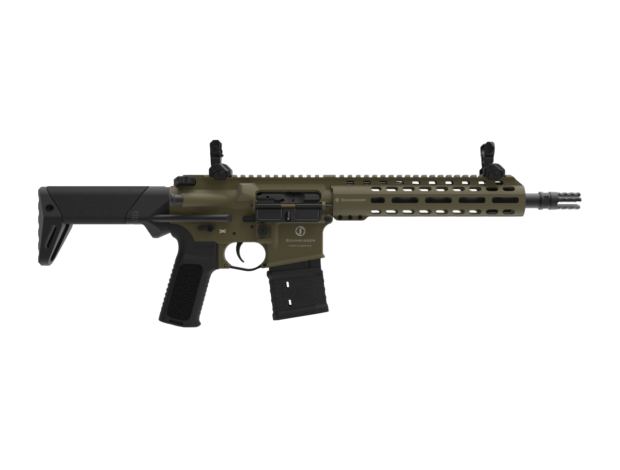Schmeisser – Halbauto / M4FL / 14.5 / M-Lok / CSS Stock / OD Green / .223 Rem