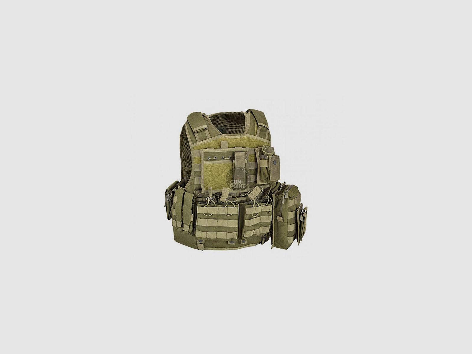 Defcon 5 Body Armor Carrier Set Plattentrger OD Green