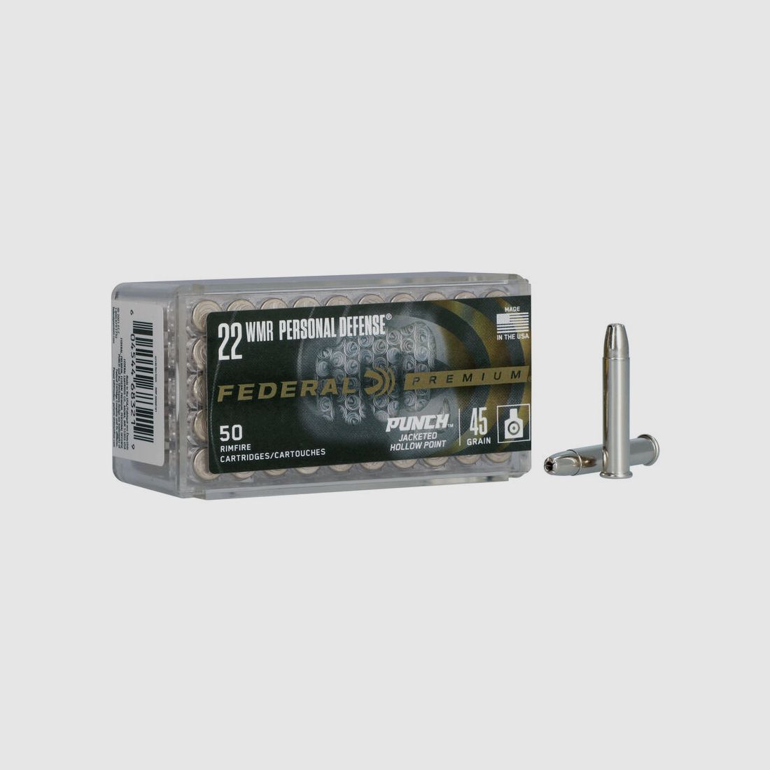 Federal Premium Personal Defense Punch .22 Mag. 40GR JHP 50 cartucce