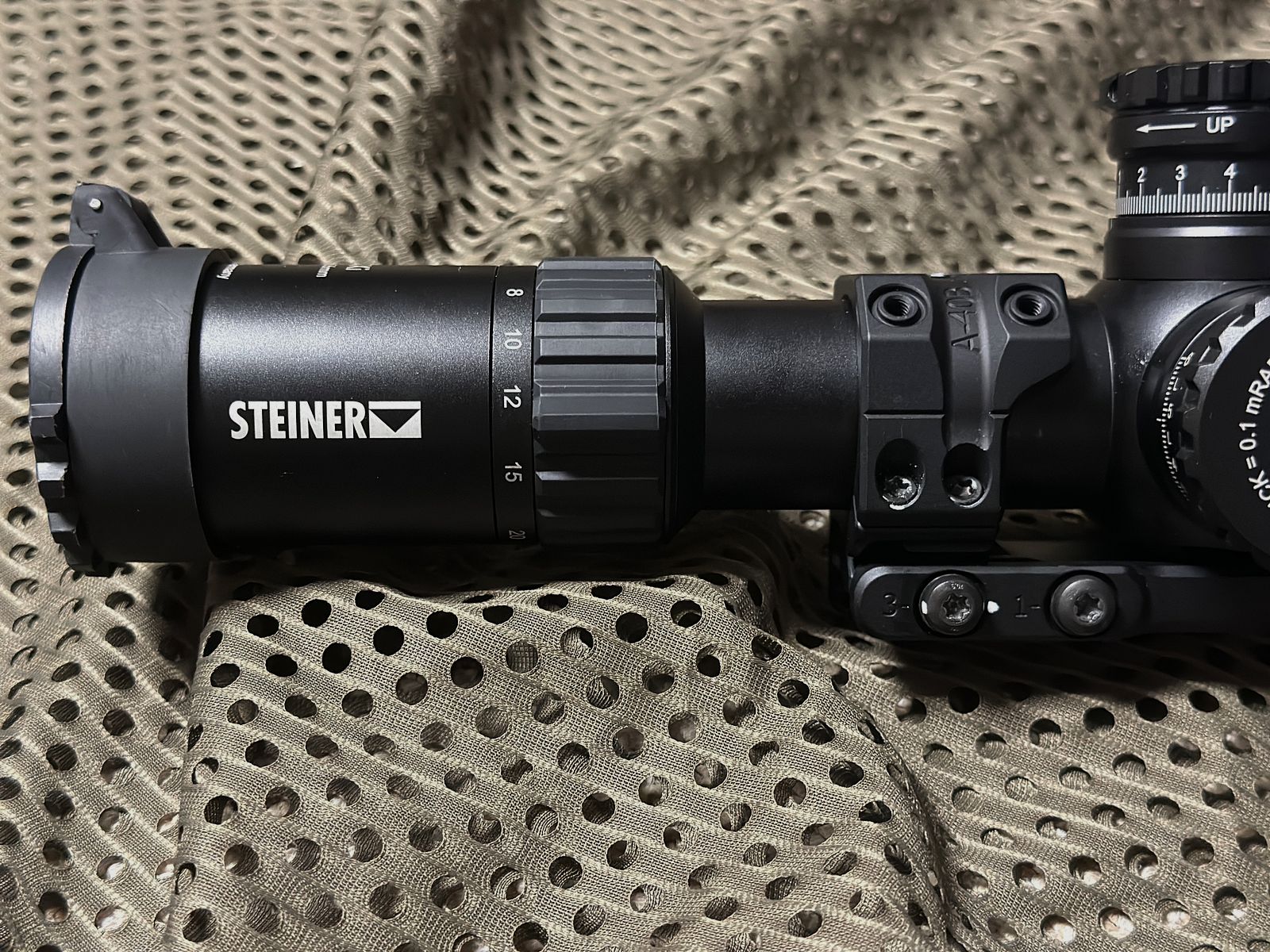 Steiner M5Xi 5-25x56 MSR-2 incl. SPUHR SP-4001C montage – état comme neuf