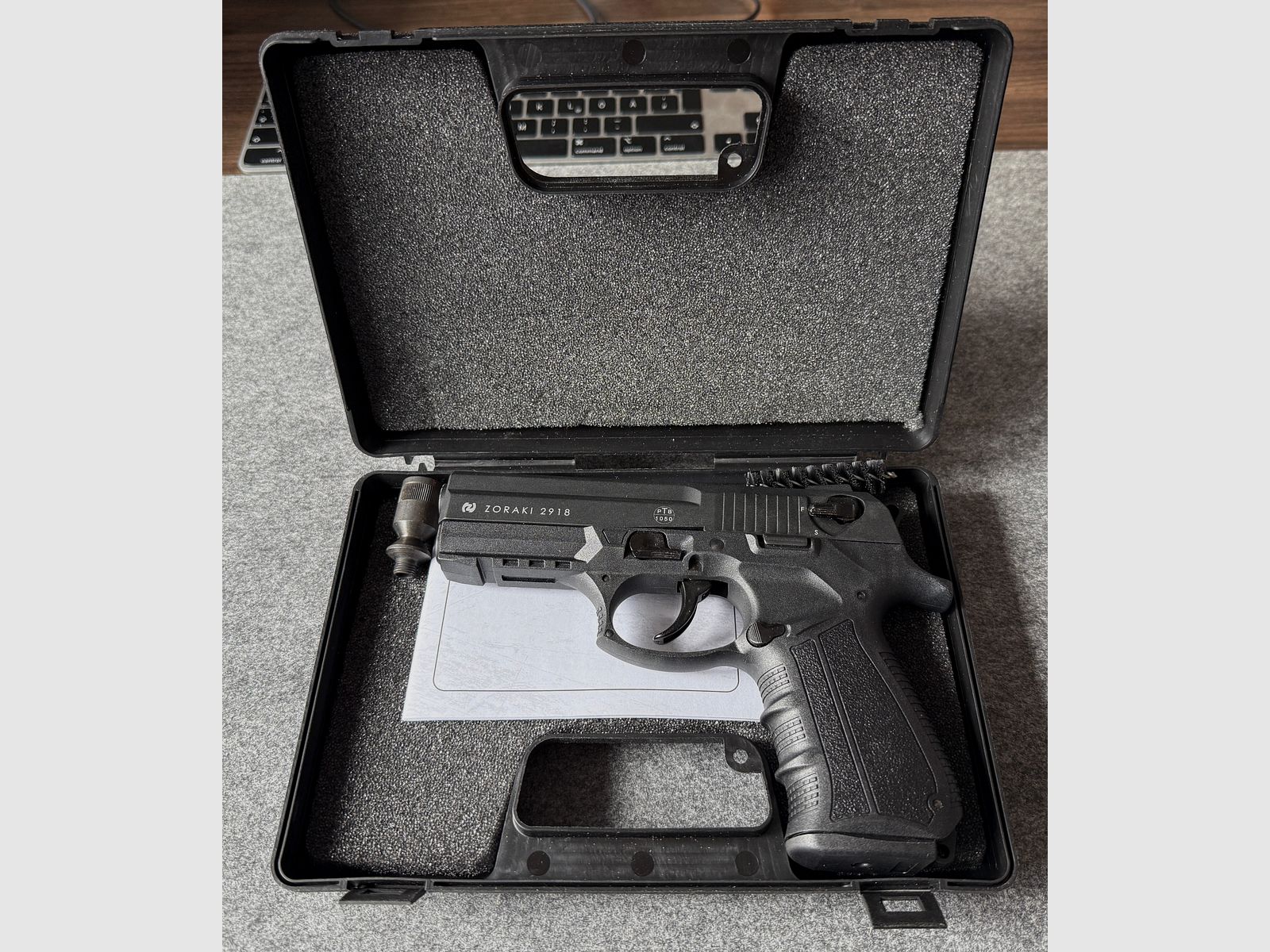 Zoraki 2918 Cal. 9mm P.A.K. Schreckschuss