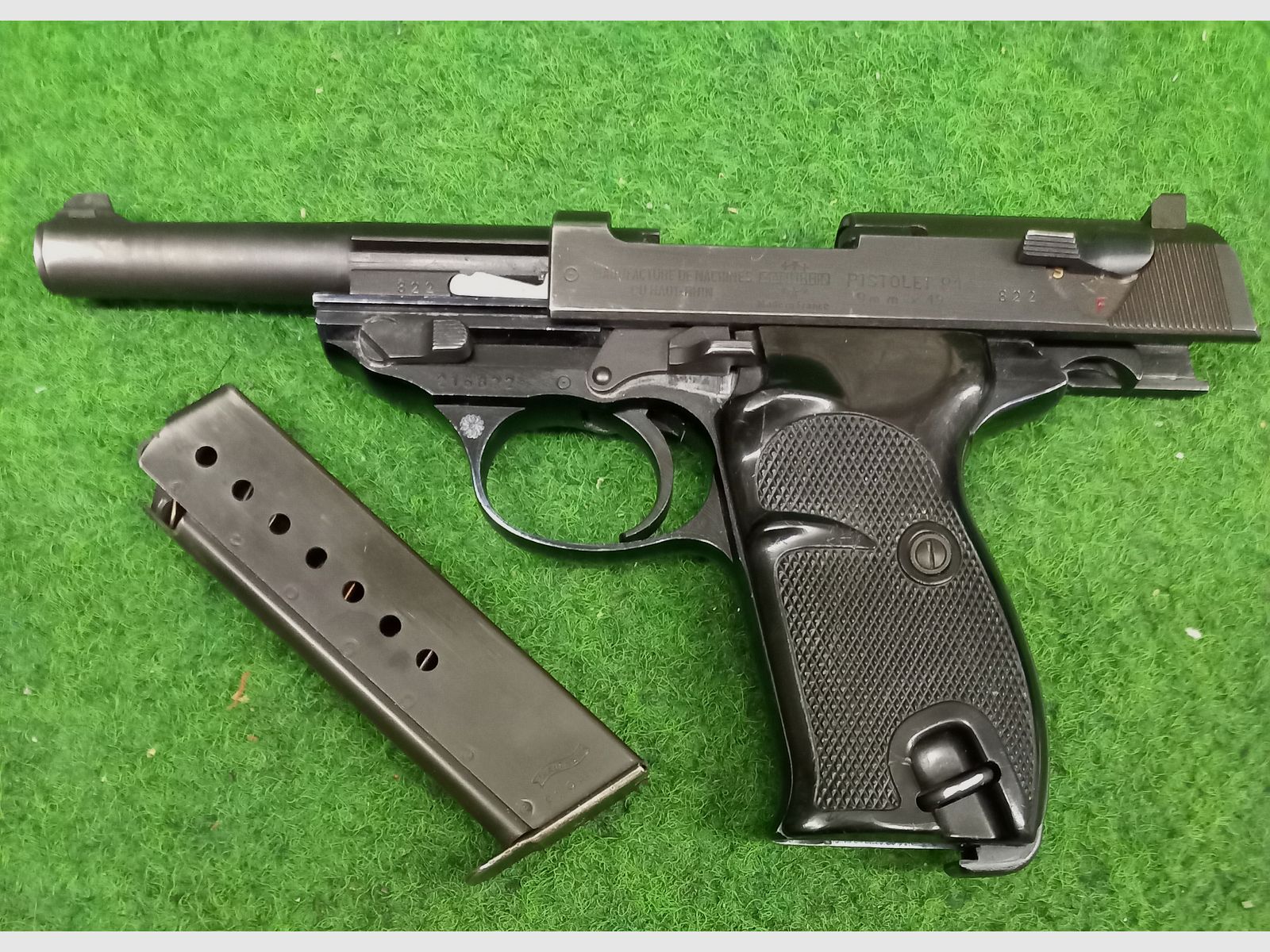 Walther / Manurhin P1 berlińskiej policji w kalibrze 9mm Luger,