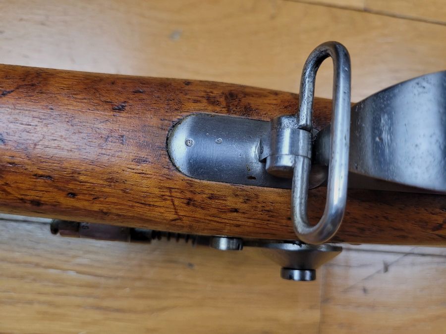 Très beau fusil modèle 1857 transformé tabatière en 1867 – Tabatière acier du 1er type – Mono matricule de 1859 à la Manufacture Impériale de Saint-Étienne – Excellent état, image 24 sur 30