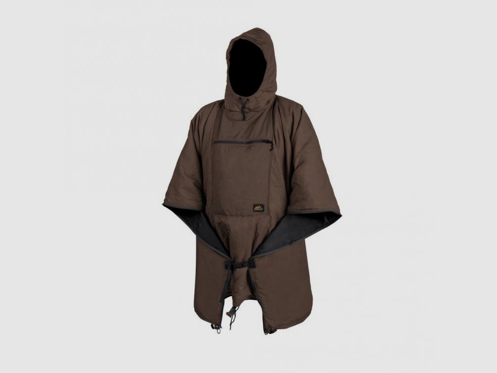 HELIKON-TEX SWAGMAN ROLL PONCHO CLIMASHIELD APEX EARTH BROWN