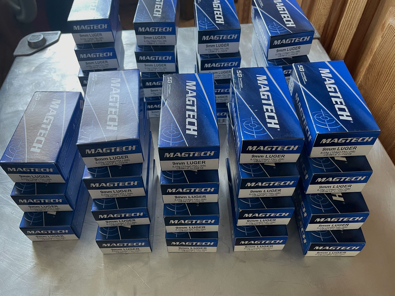 Magtech 9x19; 124 gr. FMJ NOT AFFECTED BY RECALL!!!