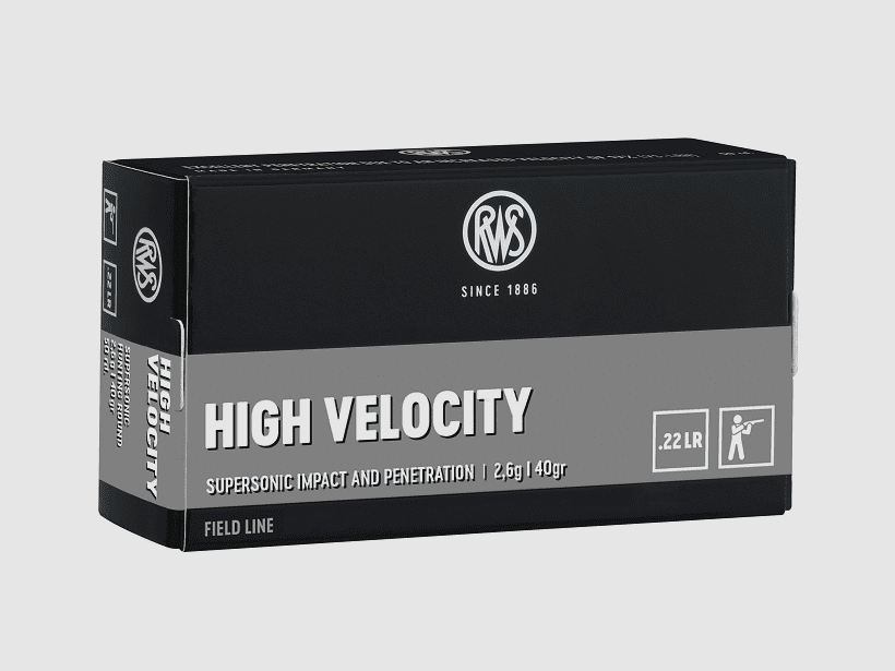 RWS High Velocity .22flB 2,6g