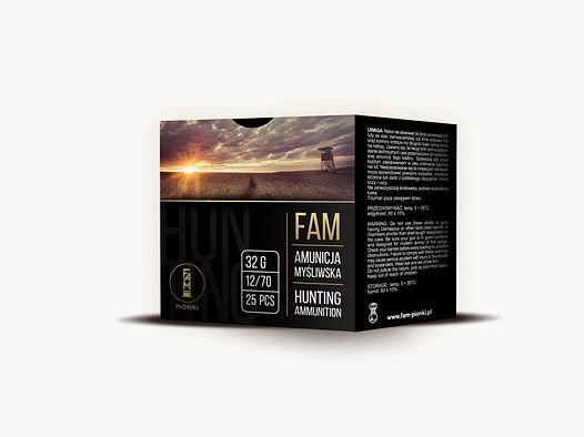 Amunicja 12/70 FAM 32g 0-4,00 ZATYCZKA FAM-PIONKI