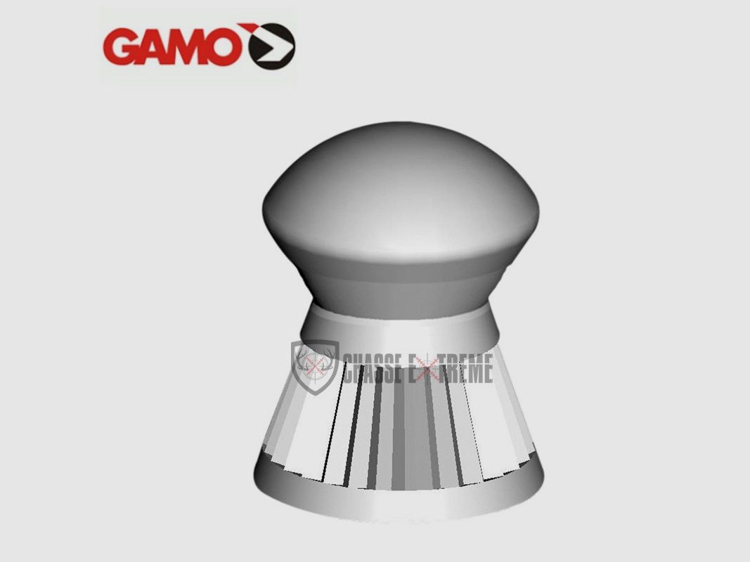 200 Plombs GAMO Hunter Tête Ronde cal 6.35 mm, image 4 sur 6