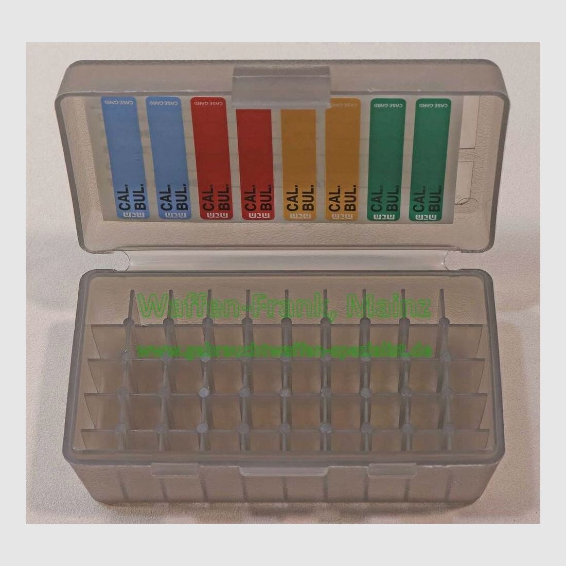 MTM Products Company USA Patronenbox P50-38 rauchklar