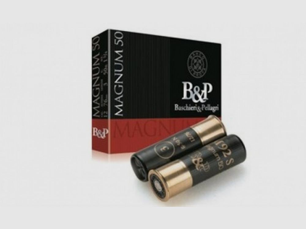 BASCHIERI & P. MAGNUM 50 nik cal. 12 pb. 5 spécial pigeon
