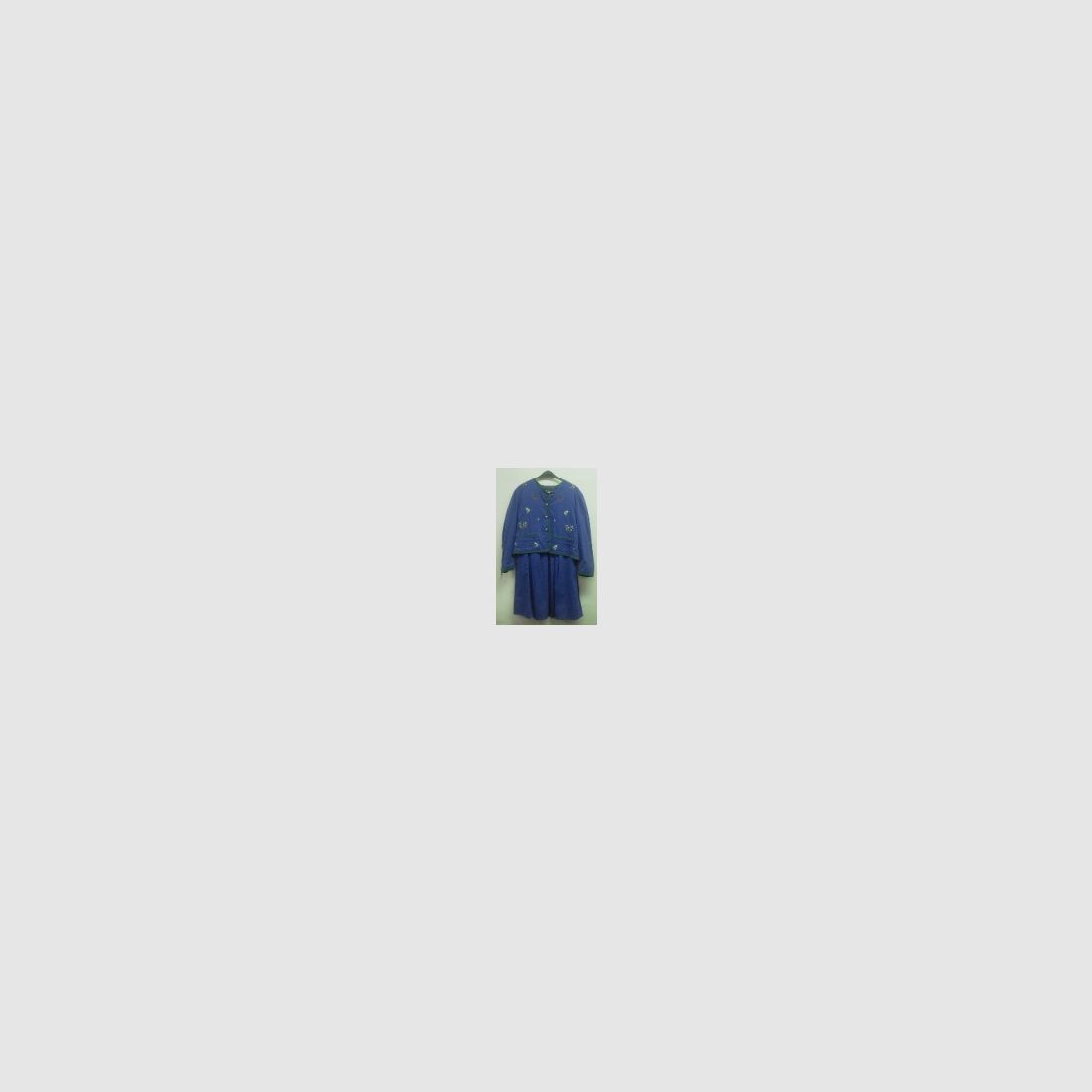 Damen Jeansjacke Blumenmuster -