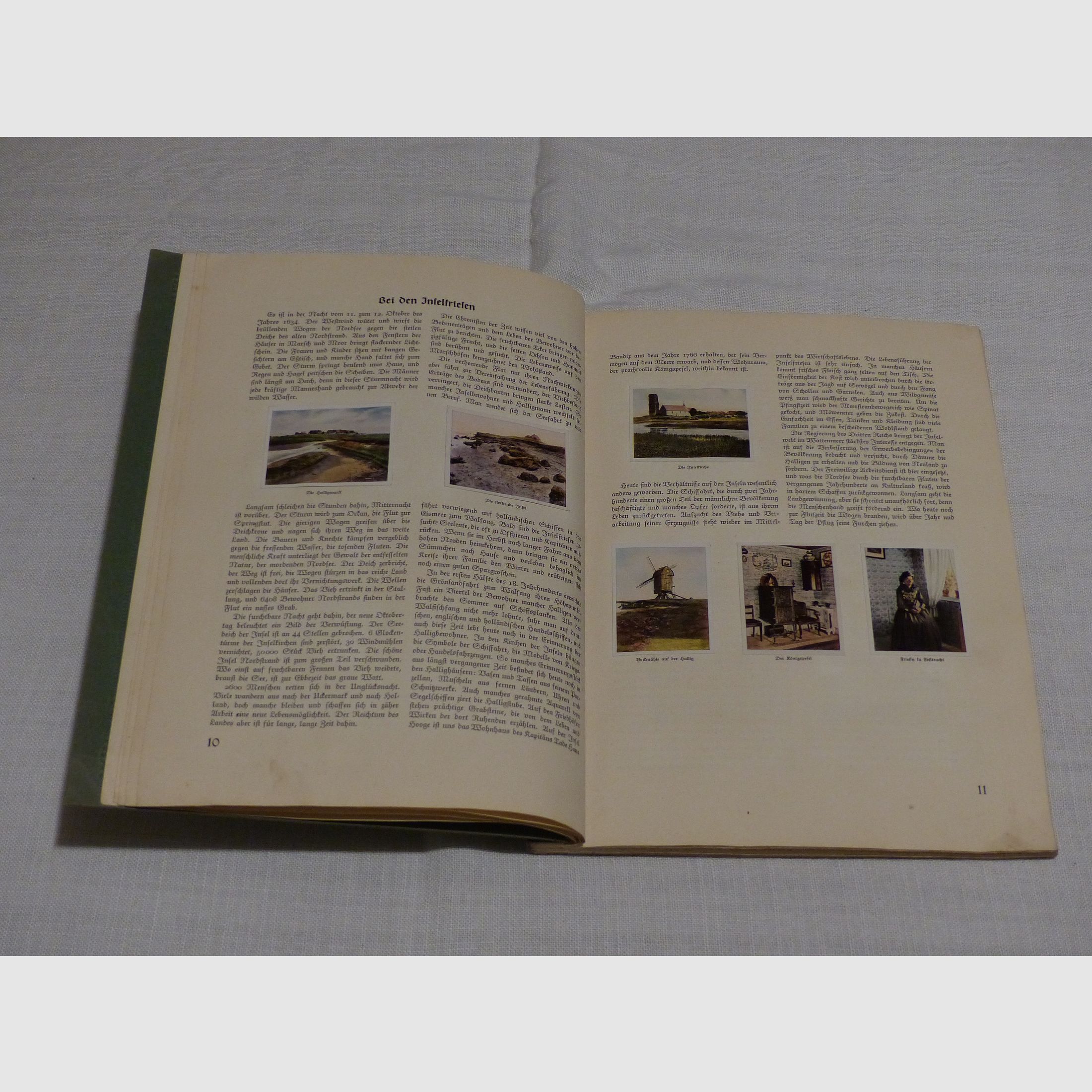 Complete sticker album on German soil 1935