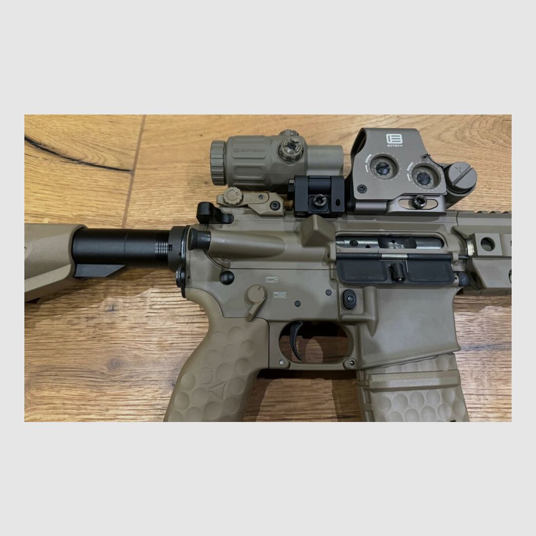 Oberland Arms OA-15 PR in 16,75" in FDE mit EOTECH EXPS3 -0 tan + G33 tan KSK-Spezial