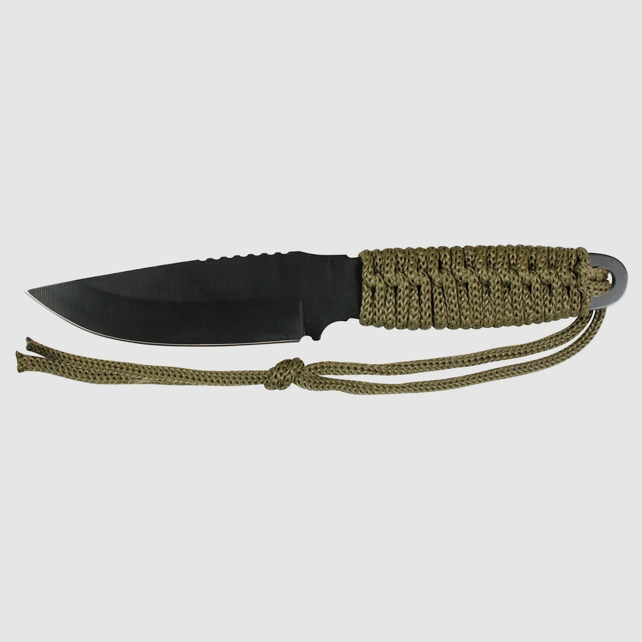 Rothco Rothco Messer Fallschirmleine mit Feuerstarter oliv