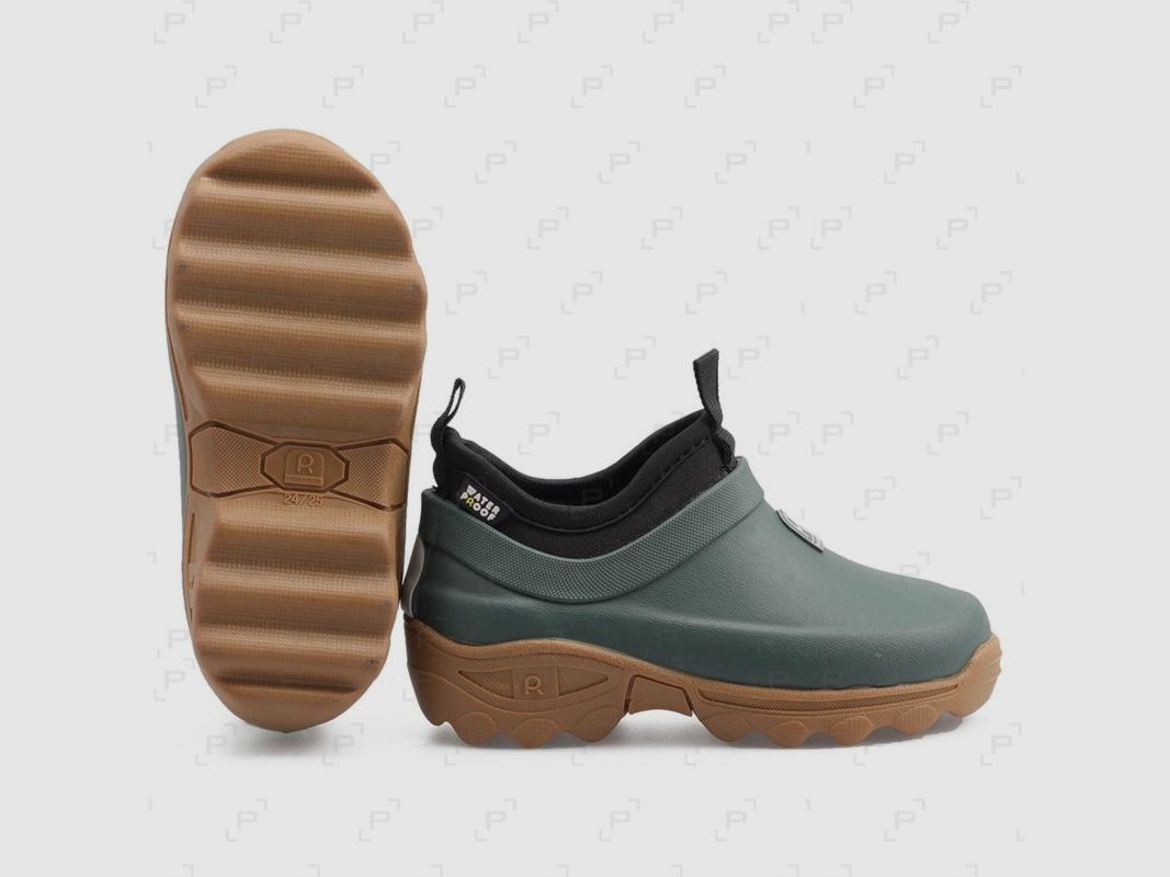 Bottillons enfants ROUCHETTE CLEAN KIDS vert, image 2 sur 3