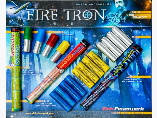 ZINC FIRE TRON - 46-PIECE - 15MM
