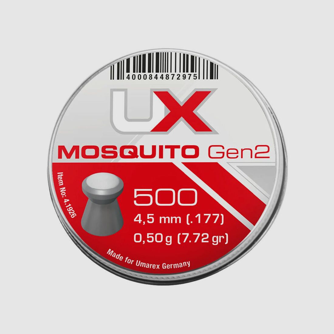 UX Mosquito Gen2 Diabolos 4,5mm / 0,50 g / 500 Stk