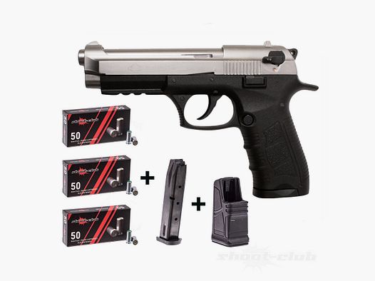Ekol P92 Magnum pistolet à blanc 9mm PAK Titan avec chargeur