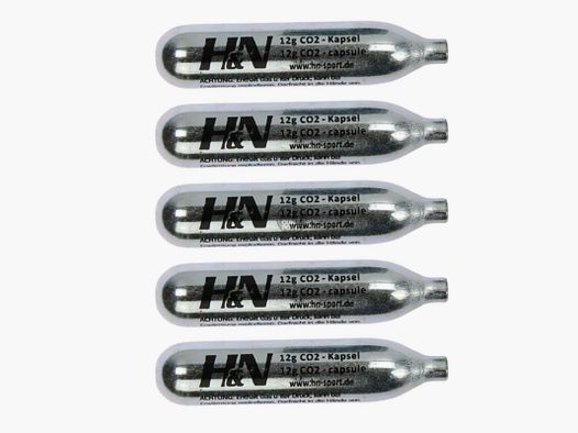 H&N CO2 Kapsel 12g Einzel (5 Stck)