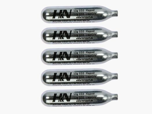 H&N CO2 Kapsel 12g Einzel (5 Stck)