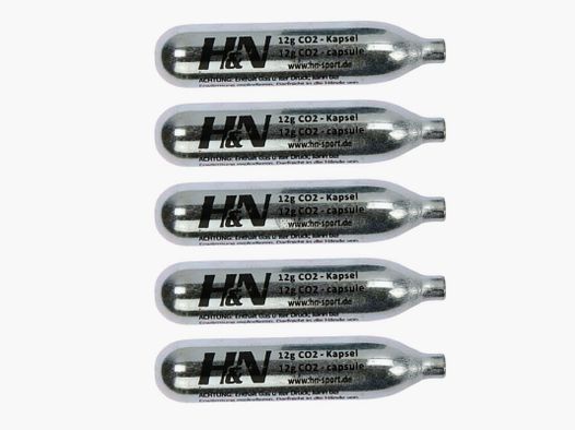 H&N CO2 Kapsel 12g Einzel (5 Stck)