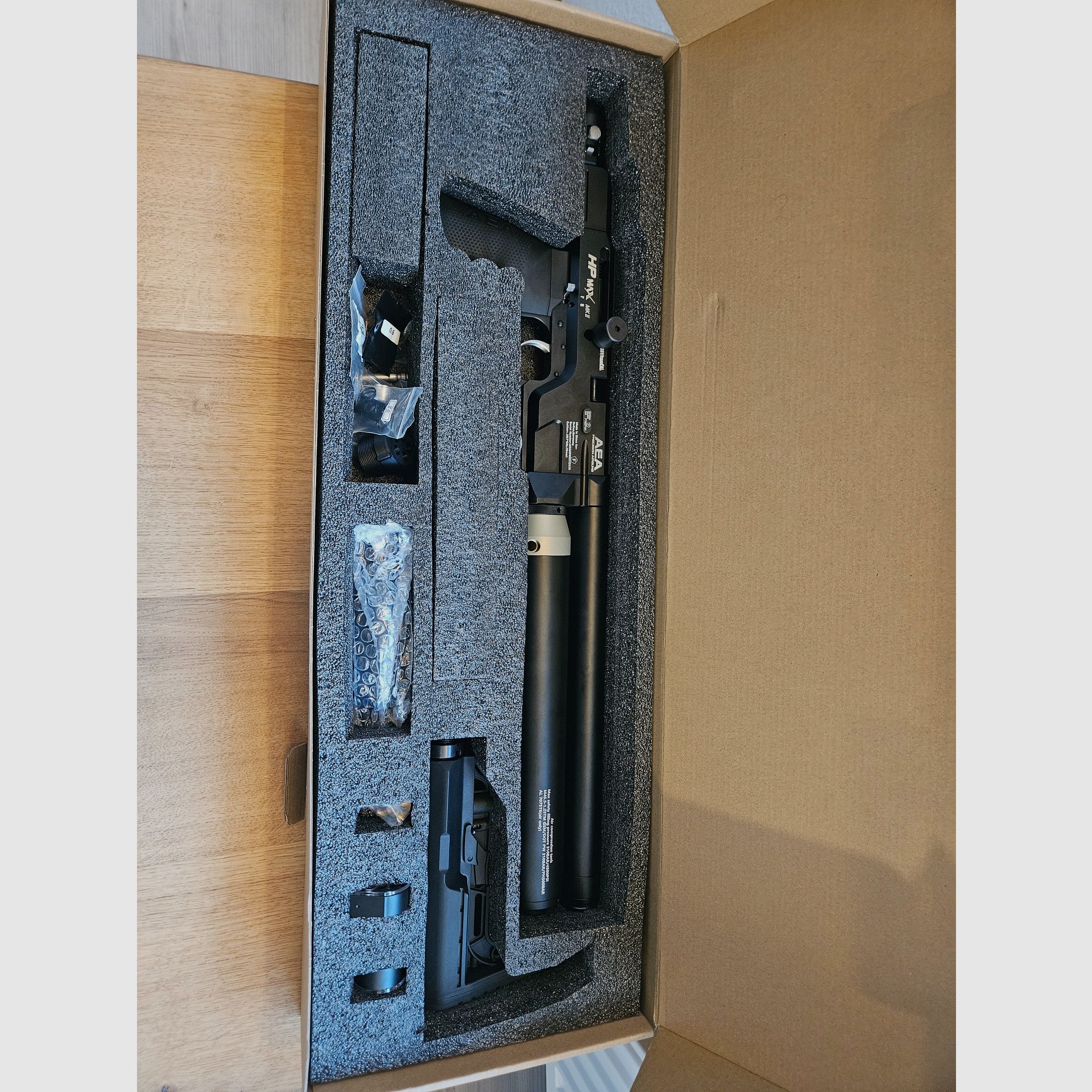 AEA HP Max MK2 9mm / come nuovo / fattura del 19.6.26, immagine 13 di 14