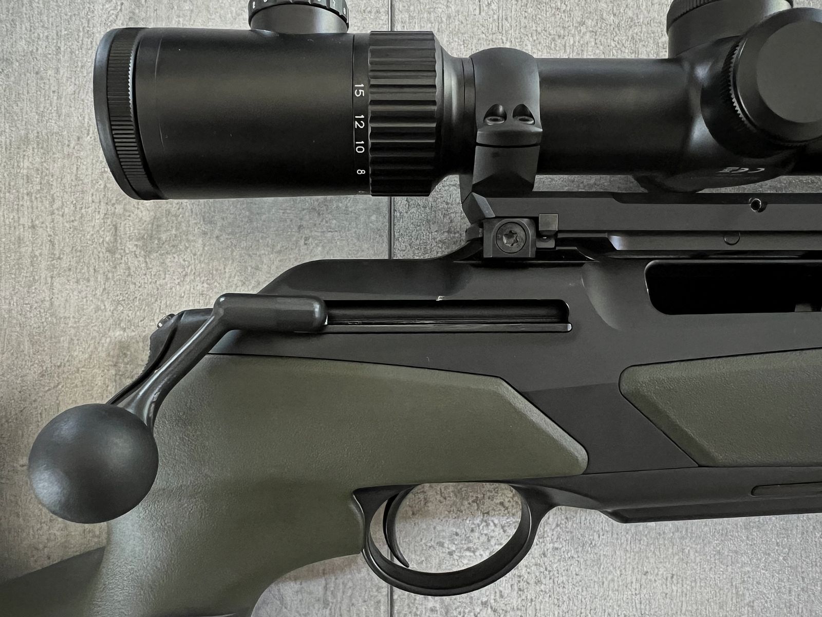 Merkel Helix Speedster, DDoptics NFX V6 2,5-15x56, Burris Thermal Clip-On V2