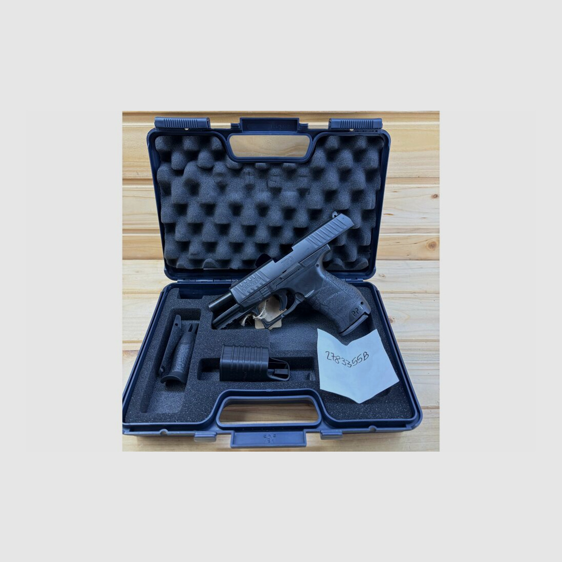 Vorführwaffe Carl Walther halblautem. Pistole PPQ 9x19 9mm Luger 15R/17R 9mmLuger