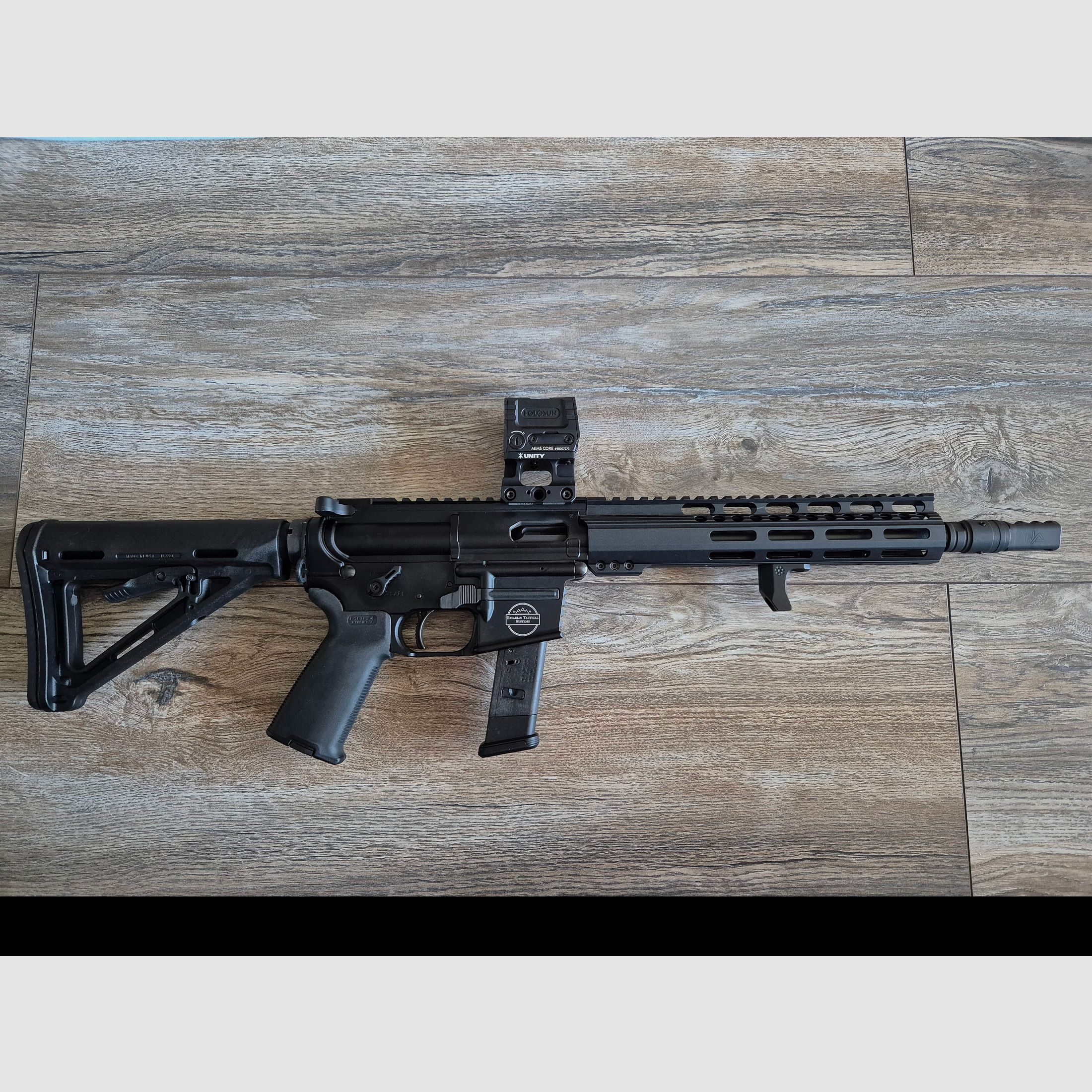 BTS-9 Sport 10'' 9mmLuger rifle sistema AR