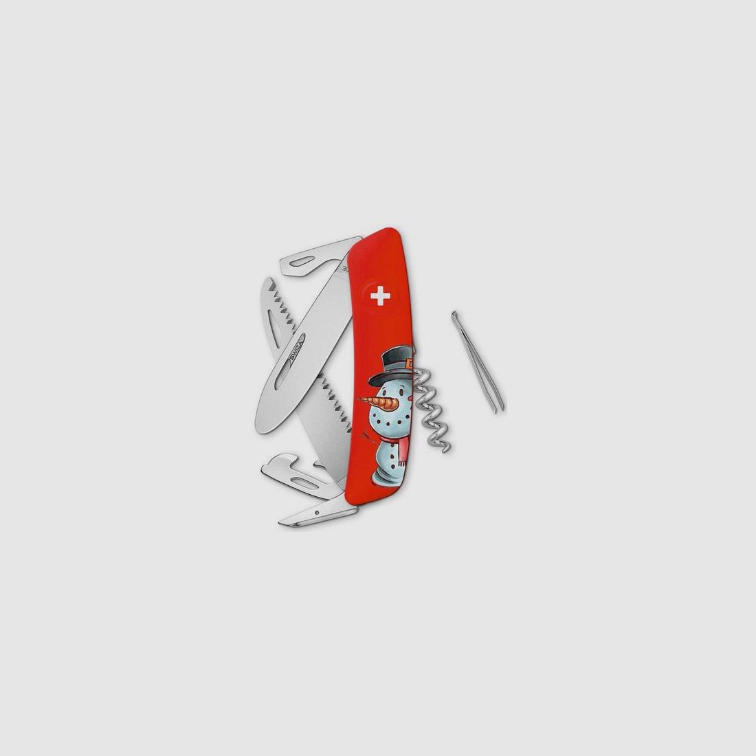 SWIZA Children's Pocket Knife - J06 JUNIOR X-MAS Snowman