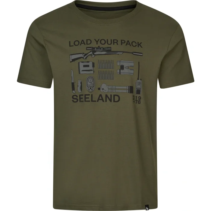 Koszulka SEELAND Packing T-shirt - Grape leaf (404420031), zdjęcie 1 z 6