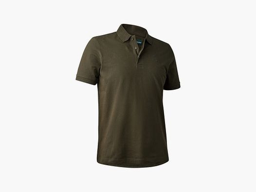 DEERHUNTER Harris Polo Shirt Vert Foncé