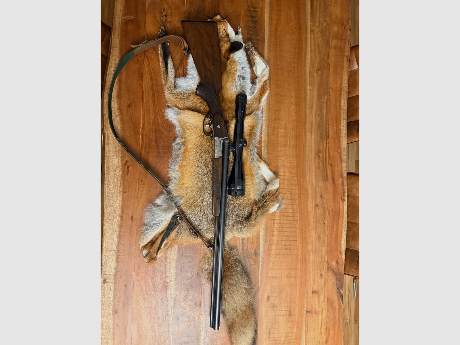 Krieghoff Mod Trumpf mit separatem Kugelspanner