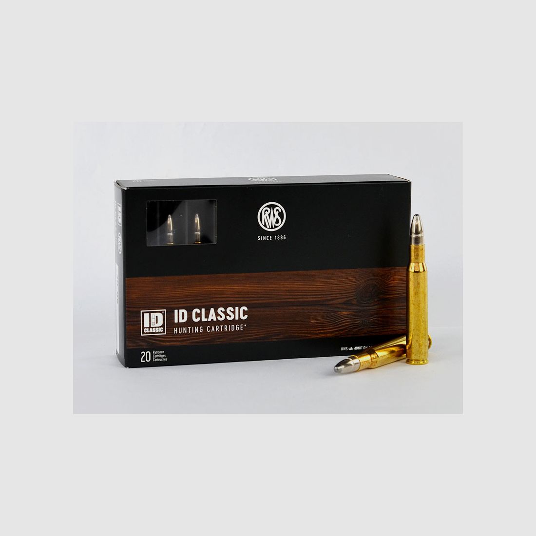 RWS .30-06, ID-Classic 150 grs 1 paquet (20 coups à 3,45 € chacun)