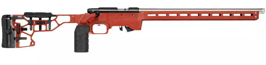 ANSCHUTZ 1710 APR CRIMSON RED PRS carabina a otturatore girevole-scorrevole – MDT ACC