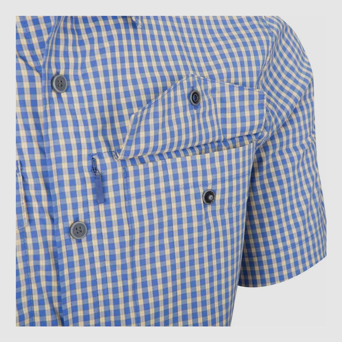 HELIKON-TEX COVERT CONCEALED CARRY SHIRT SHORT SLEEVE - DIRT RED CHECKERED