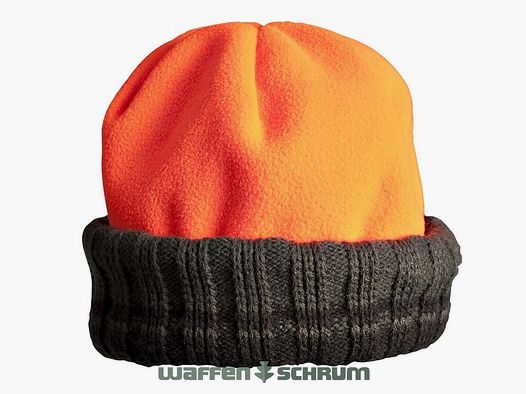 Browning Wendemütze Polarfleece  Grün / Orange