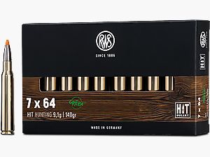 RWS 7x64 HIT 9.1g 140grs