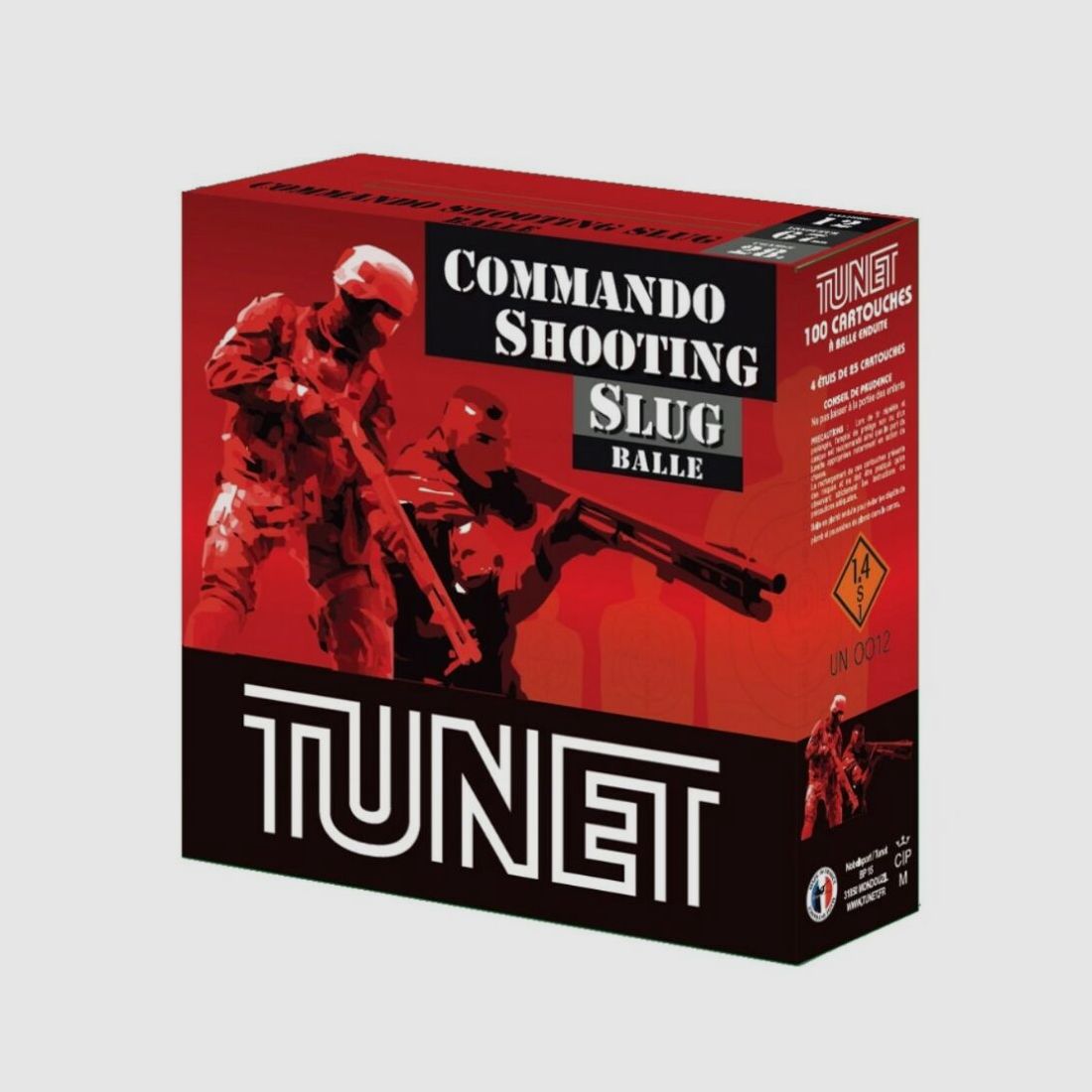 Tunet 12/67,5 Commando Slug 28g.